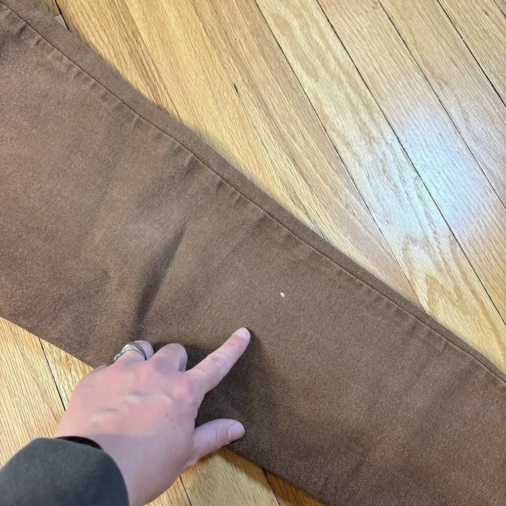 American Giant Roughneck Canvas Pants Brown 32x34 (Fits 32x27) Straight USA